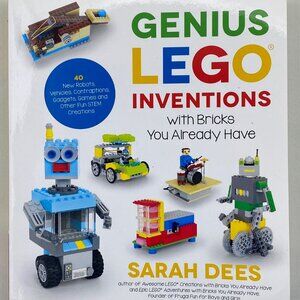 LEGO Genius Inventions Paperback Book | STEM LEGO Building Guide
